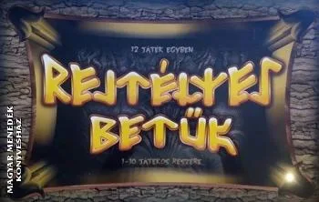 Rejtélyes betűk - társasjáték