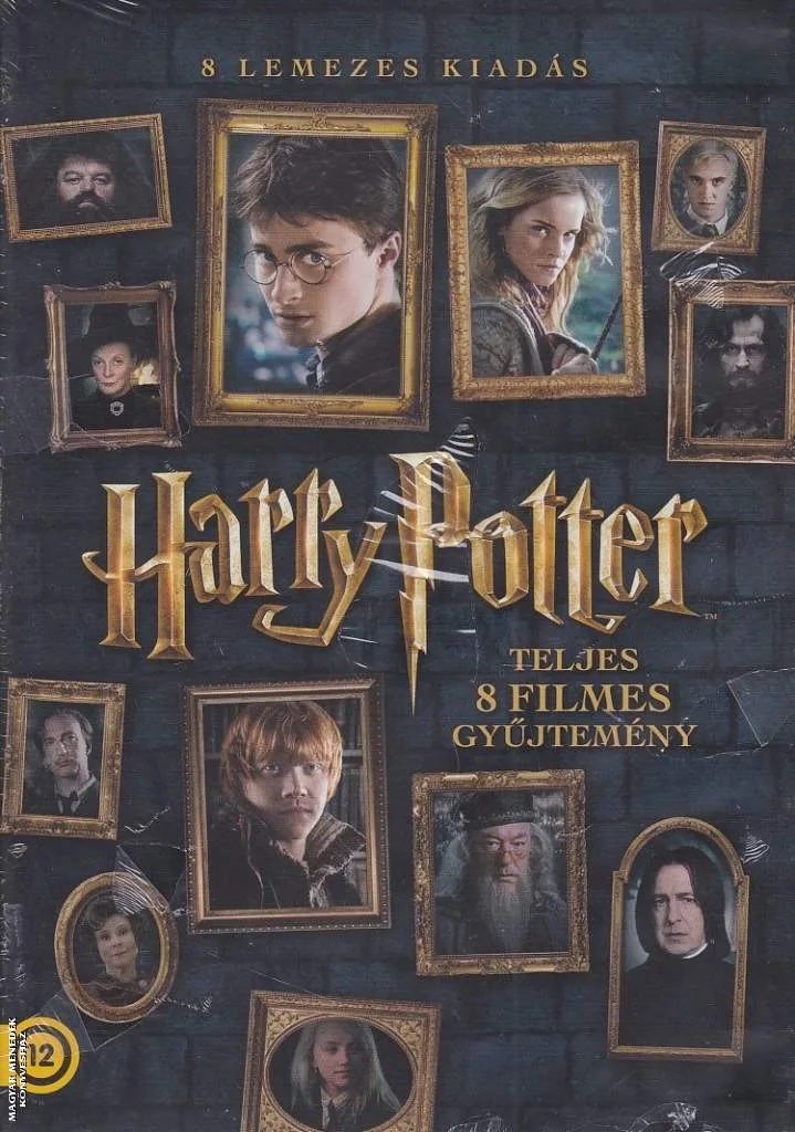 Harry Potter - Teljes 8 filmes gyűjtemény - DVD