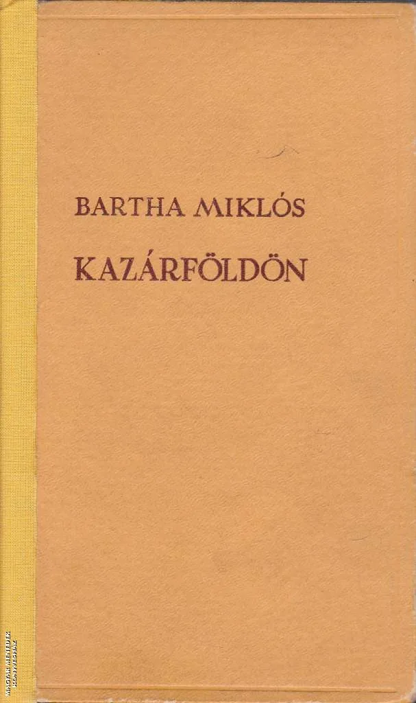 Kazárföldön - ANTIKVÁR