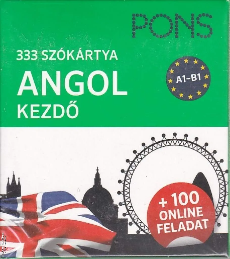 PONS - Angol kezdő 333 szókártya
