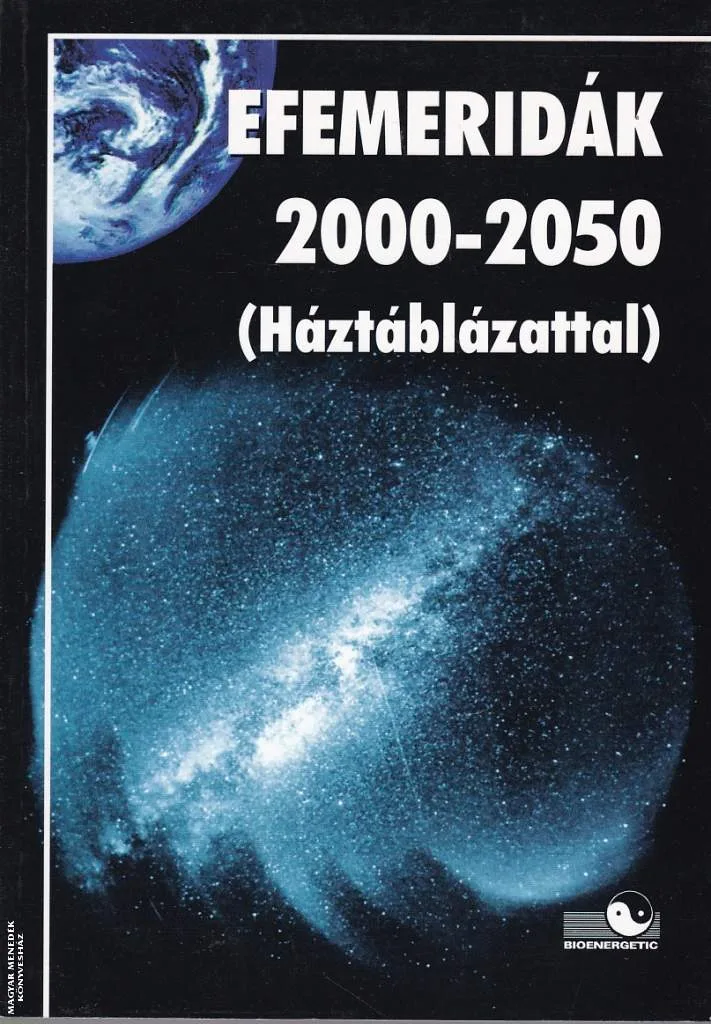 Efemeridák 2000-2050 ANTIKVÁR