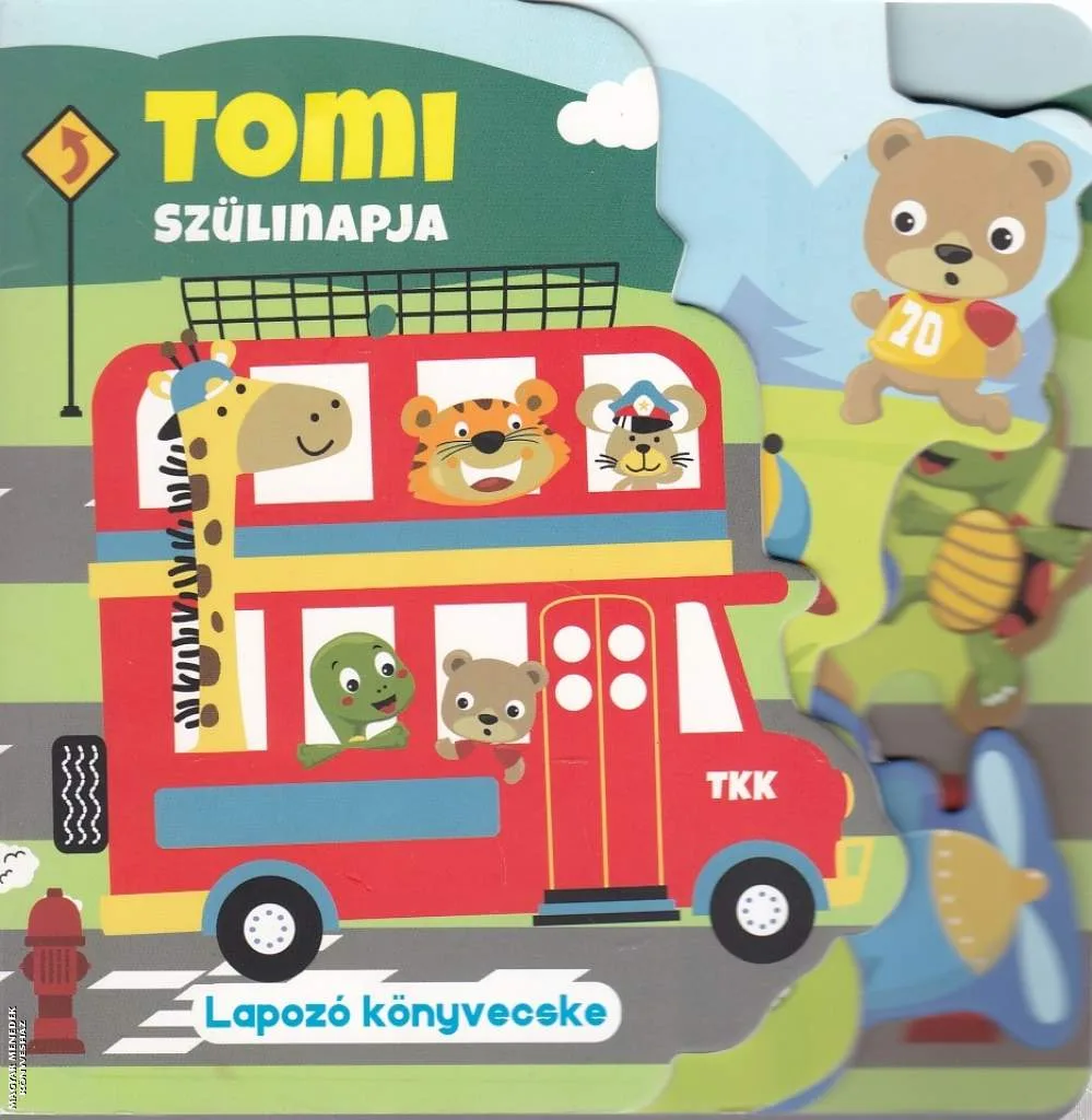 Tomi szülinapja - Lapozó könyvecske