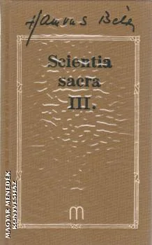 Scientia Sacra III.