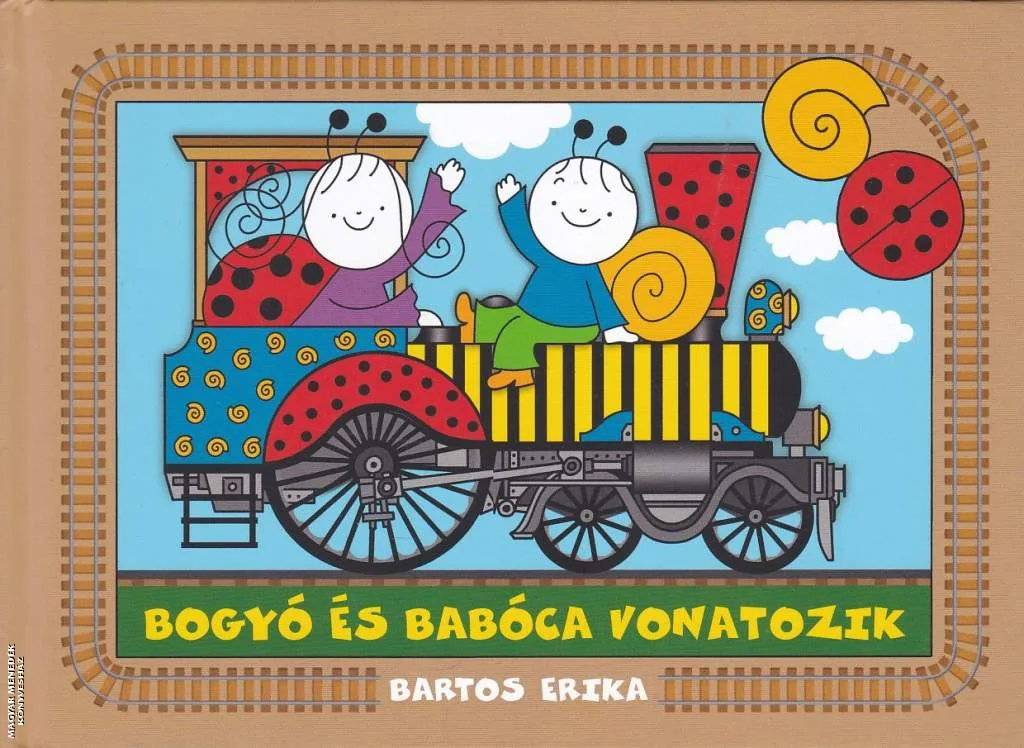 Bogyó és Babóca vonatozik