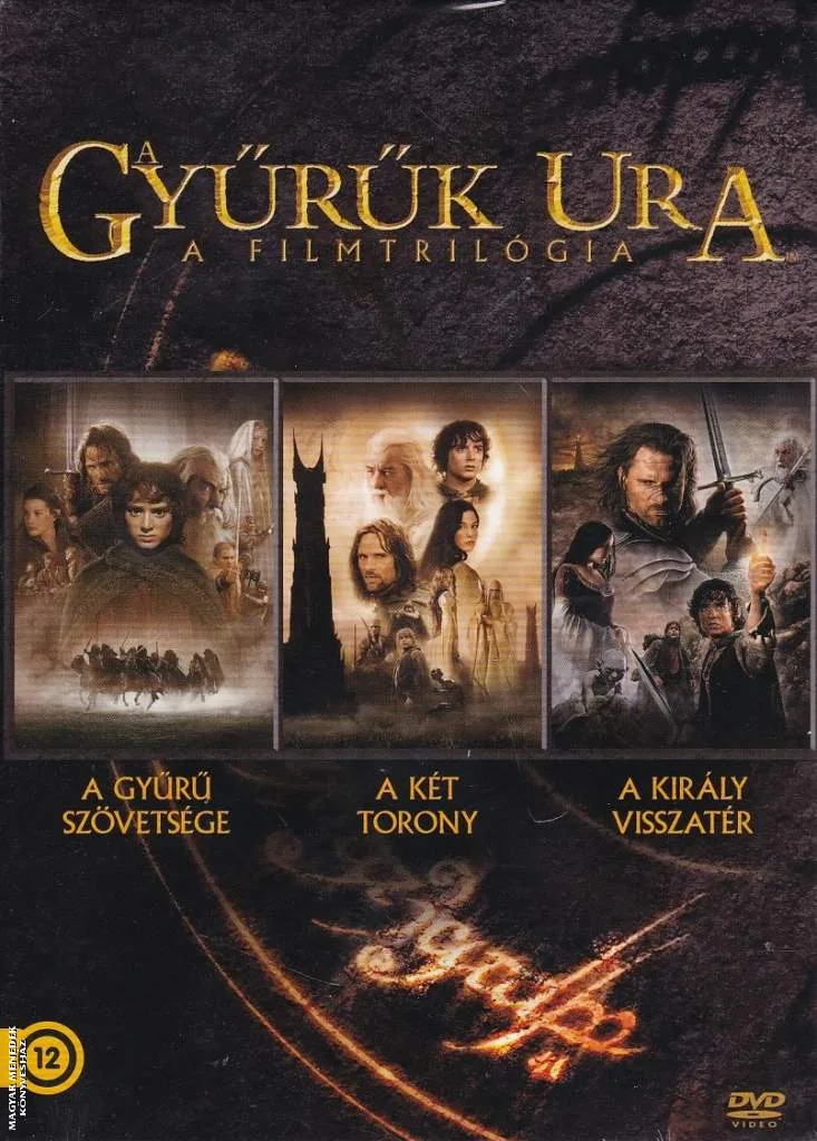 A gyűrűk ura - A filmtrilógia DVD