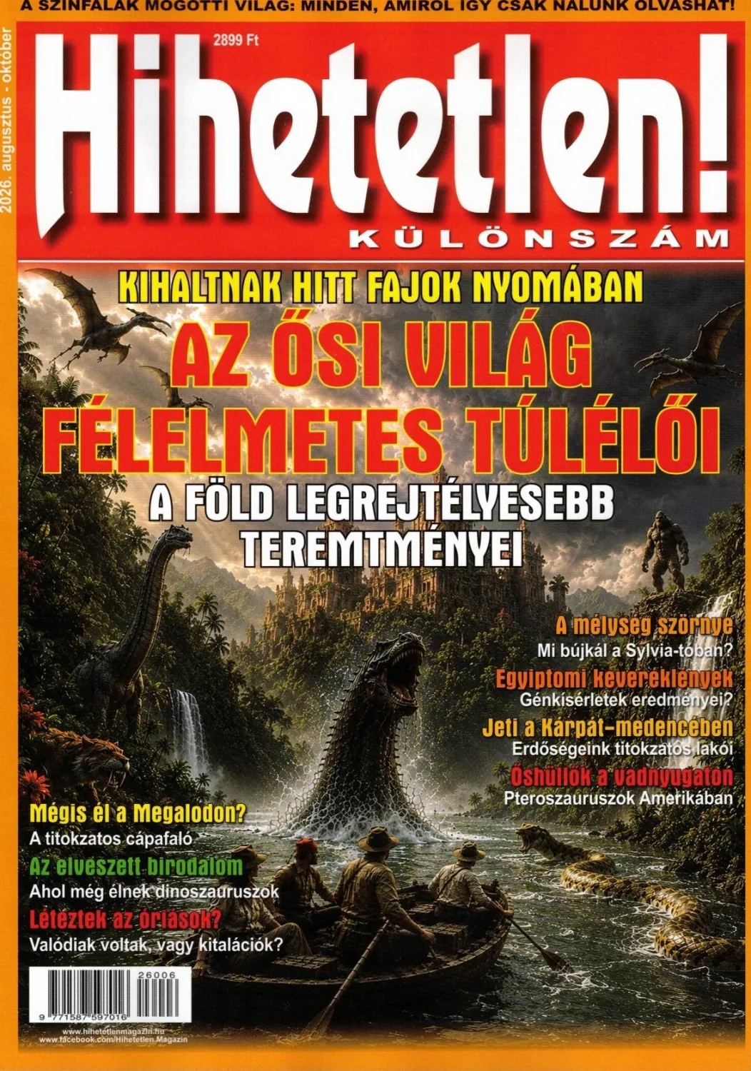 Az ősi világ félelmetes túlélői - KÜLÖNSZÁM